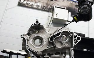 Kawasaki koordináta-mérőgép esettanulmány – a REVO működés közben