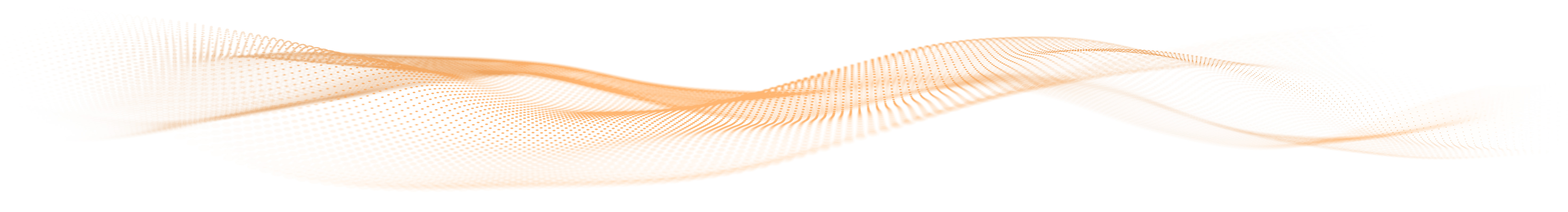 Narancssárga részecskehullám grafika