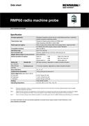 Data sheet:  RMP60 radio machine probe